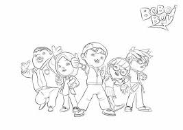 Muat turun himpunan contoh gambar boboiboy solar untuk mewarna yang. Gambar Mewarnai Boboiboy Radea