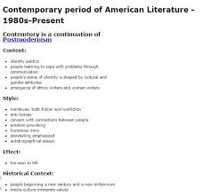 American Literature Timeline American Literature Literature English Literature Notes