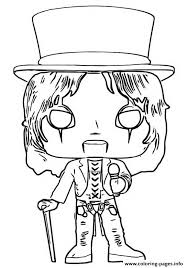 He's the strangest member of the snack pack, but whatever he lacks in intelligence he makes up for in enthusiasm and humor. Funko Pop Rock Alice Cooper Coloring Pages Printable