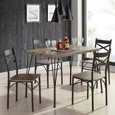 Here, you can find stylish kitchen with everything you need for your next family gathering or dinner party, this set includes one table the set includes a table with a beautiful rubberwood veneer that provides plenty of tablespace for 6. Dining Table Set 5 Pc Walmart Canada