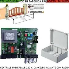 ℹ️ download came za3p manuals (total manuals: Cancello Elettrico Centrale Compatibile Beninca Radio 1 2 Motori 220 V 550 W Ebay