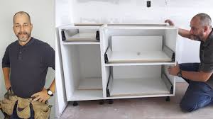 How To Install Base Kitchen Cabinets And Save 1000 S Of Dollars Youtube How To Install Base Kitchen Cabinets With Kitchen Cabinets Cabinet Installation