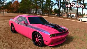 Search from 253 used dodge challenger cars for sale, including a 2010 dodge challenger r/t and a 2010 dodge challenger srt8. Fuchsia Pink Hok Chameleon Dodge Challenger R T On 24 S 26 S 1080p Hd Youtube