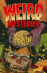 First class) to downright terrible (green. Weird Mysteries Issue 5 All Time Classic Monkey Brain Cover By Bernard Baily Horror Comics Creepy Comics Vintage Comic Books