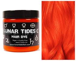 Quick blue high performance powder lightener. Amazon Com Lunar Tides Hair Dye Siam Bright Orange Semi Permanent Vegan Hair Color 4 Fl Oz 118 Ml Beauty