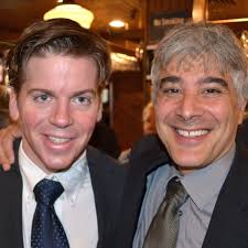 President of the Central Brooklyn Independent Democrats Bobby Carroll and  Josh Skaller.