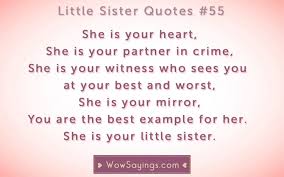 Being A Little Sister Quotes Quotesgram