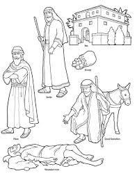 The spruce / wenjia tang take a break and have some fun with this collection of free, printable co. Good Samaritan Character In The Bible Coloring Page Netart