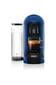 Type de capsules / dosettes : 60 Sur Cafetiere A Dosette Ou Capsule Krups Nespresso Vertuo Plus 1260 W Bleu Achat Prix Fnac