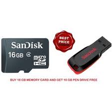 The brand offers pen drives with different designs and storage capacities ranging from 2gb to 256 gb. Combo Sandisk 8 Gb Pendrive 16 Gb Memory Card Offer