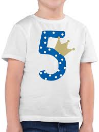 Shirtracer T Shirt 5 Geburtstag Krone Junge Geburtstag Geschenk Kinder Jungen Kinder T Shirt Kindergeburtstag Geburtstagsgeschenk Online Kaufen Otto