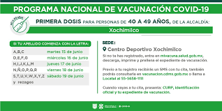 Registro para la vacuna covid en méxico: Sepi Cdmx Posts Facebook