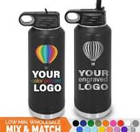 40 oz Insulated Sport Water Bottle -Mix & Match- Bulk Wholesale  Personalized Engraved or Full Color Print Logo