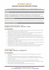 Associate Account Executive Resume Samples Qwikresume
