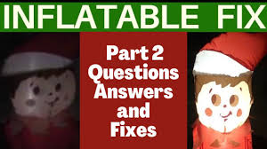 Inflatable christmas decorations cute christmas decorations christmas inflatables holiday ornaments tacky christmas party christmas yard mr. Inflatable Fix How To Fix An Inflatable With No Power Inflatable Not Working Youtube