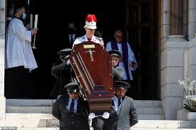 Princess antoinette, baroness of massy, rainier's sister, seeking to obtain the throne of monaco for her own son, spread malicious rumors that pascal was incapable of bearing children. Prince Albert Of Monaco Leads Family As They Attend Funeral Of Cousin My Lifestyle Max