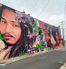 Overjoyed” @gaiastreetart 2020 . . . #bmore #bmoremurals #muralsofinstagram  #muralsinbaltimore #streetart #art #artinthestreets #murals #baltimurals