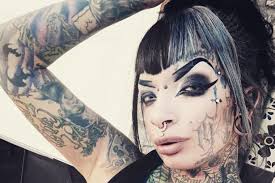 Tattooed goths show how unrecognisable they are without ink - Daily Star