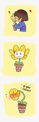 Undertale Frisk Kisses Flowey Transparent PNG - 634x1874 - Free Download on  NicePNG