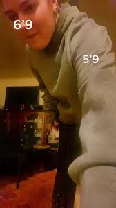 6 Ft 9 Next to 5 Ft 6