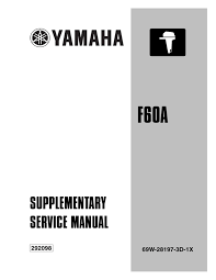 Owner manuals offer all the information to maintain your outboard motor. Yamaha F60 User Manual Manualzz