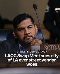 What to know: https://ow.ly/VCzr50XRiOe LACC Swap Meet has been running in  Los Angeles City College's parking lot for nearly 30 years, but one of its  owners says city officials are trying to