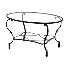 It is made of wood and fitted with wheels for easy movement. 82 Off Pier 1 Pier 1 Glass Top Brown Oval Coffee Table Tables