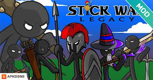 New Apk Stick War Legacy 1 11 62 Mod Unlimited Gems Updated Moddedgames Androidgames Game Stick Stick Battle War