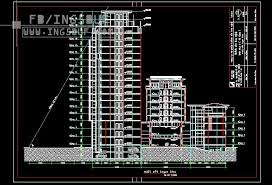 مخططات معمارية فندق 5 نجوم 19 طابق اوتوكاد Dwg مخططات معمارية فندق 5 نجوم 19 طابق اوتوكاد Dwg مخططات معمارية فندق Autocad Skyscraper Building