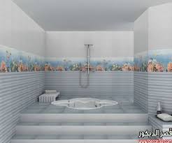 الوان سيراميك حمامات Corner Bathtub Bathroom Decor