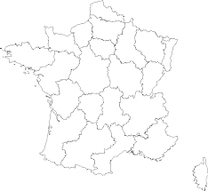 Carte de france vierge couleur, carte vierge de france en pour carte france vierge villes; Fond De Carte De France Des Regions