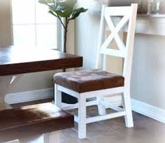 Add some style to your dining room and create your own custom built dining room chairs for your home. Dining Chairs Free Woodworking Plan Com