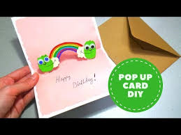 They are great for any occasion. How To Make A Rainbow Pop Up Card Diy Birthday Pop Up Card Instructables