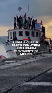 Después de varios días de travesía, la flotilla “Nuestra América” —proveniente de México— arribó a La Habana con ayuda humanitaria. #Cuba enfrenta una crisis agravada por el embargo petrolero de ...