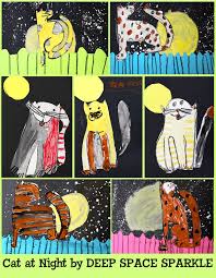 See more ideas about cat drawing, cat drawing tutorial, drawing tutorial. Cat At Night Art Project Deep Space Sparkle