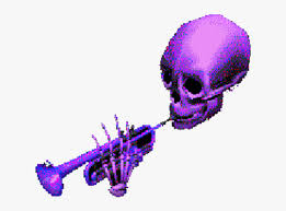 199 aesthetic vaporwave stock video clips in 4k and hd for creative projects. Skeleton Trumpet Vaporwave Aesthetic Trumpet Skeleton Png Transparent Png Kindpng