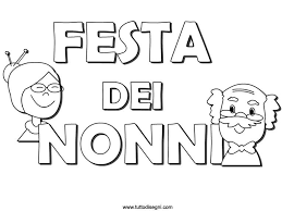 Disegni Da Colorare Festa Dei Nonni Festa Dei Nonni Nonni Festa