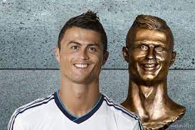 So here i am, trying to look for a suitably awful shot of that cristiano ronaldo statue to change my tumblr profile pic to, when google image search returns. 112 Of The Funniest Reactions To Cristiano Ronaldo S New Statue Add Yours Bored Panda