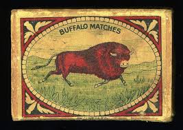 Buffalo Matches Maguire And Patterson Ltd Belfast Matchbox Art Matchbook Art Matchbook