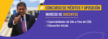 Concurso de méritos y oposición – Ministerio de Educación, Deporte y Cultura