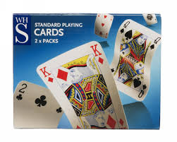 In this video, i show you how to easily make a homemade card box, card holder, card case for playing cards. Whsmith Standard Playing Cards Pack Of 2 Whsmith