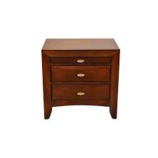 They make it appear that the drawers are deep but are actually quite shallow. Galaxy Home Emily 2 Drawer Wood Nightstand In Rich Cherry 2938 01 015