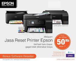 Jasa Reset Printer Epson Online Anasmakruf Com Printer Lampu Kertas Pelayan