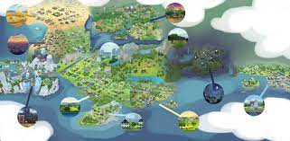 A couple of years ago, a strange thing started to happen to the pc. Here S How The Sims 4 Would Look With A Connected World Map Simsvip Sims Sims 4 Game Mods Sims 4