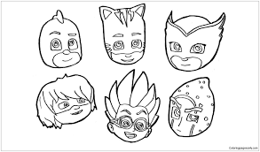 The pj masks coloring pages, which you can print for free on the website, are the. Unusual Pj Masks Coloring Pages Pj Masks Coloring Pages Coloring Pages For Kids And Adults