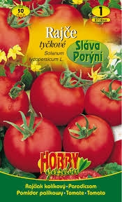 Rajče tyčkové SLÁVA PORÝNÍ, osivo 7 Kč