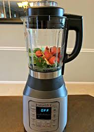 Instant Pot Ace Blender Strawberry Peanut Butter Green Smoothie Video Is A Quick And Easy Healthy Blender Recipes Blender Recipes Smoothies Blender Recipes
