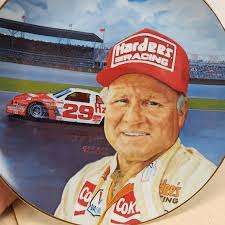 Rare Cale Yarborough Plate Chargin Cale Memory Lane 1988 Hardee's