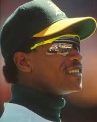 Rickey Henderson could be the best baseball player that ever lived. Nobody  has more runs scored or stolen bases. He has a lifetime .401 on-base  percentage and could force his will upon