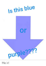 Is This Blue Or Purple Me Irl Blue Meme On Me Me